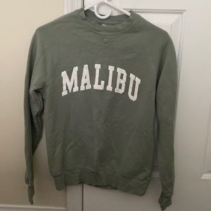 Brandy Melville green sweatshirt